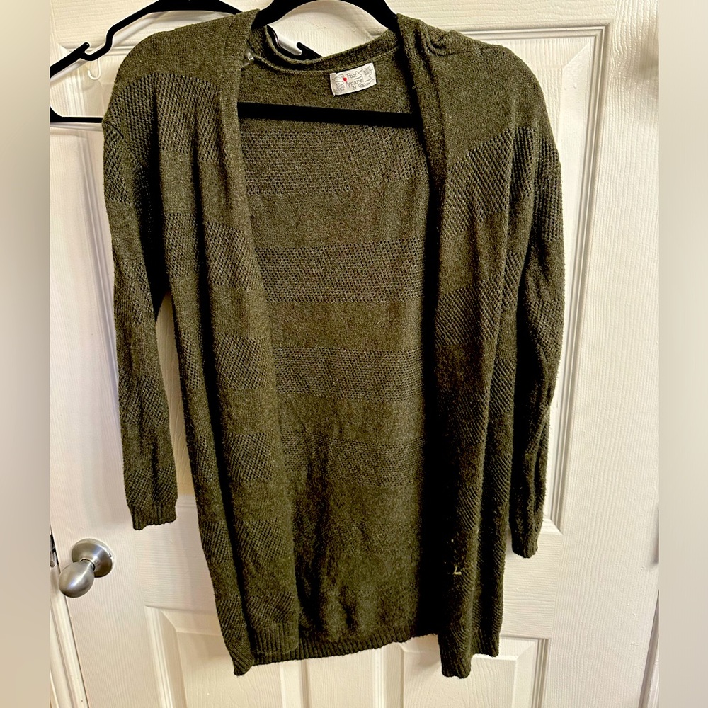 Proof apparel cardigan